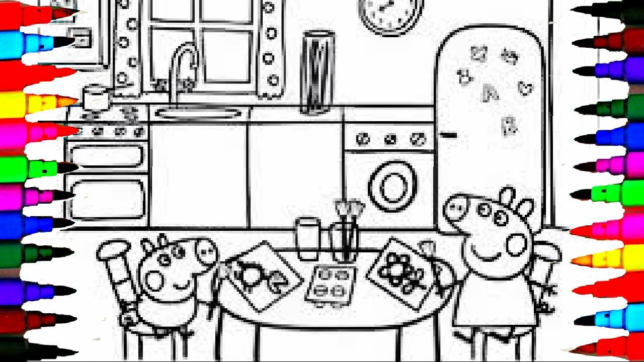 Coloring Videos For Kids
 PEPPA PIG Coloring Book Pages Kids Fun Art Activities