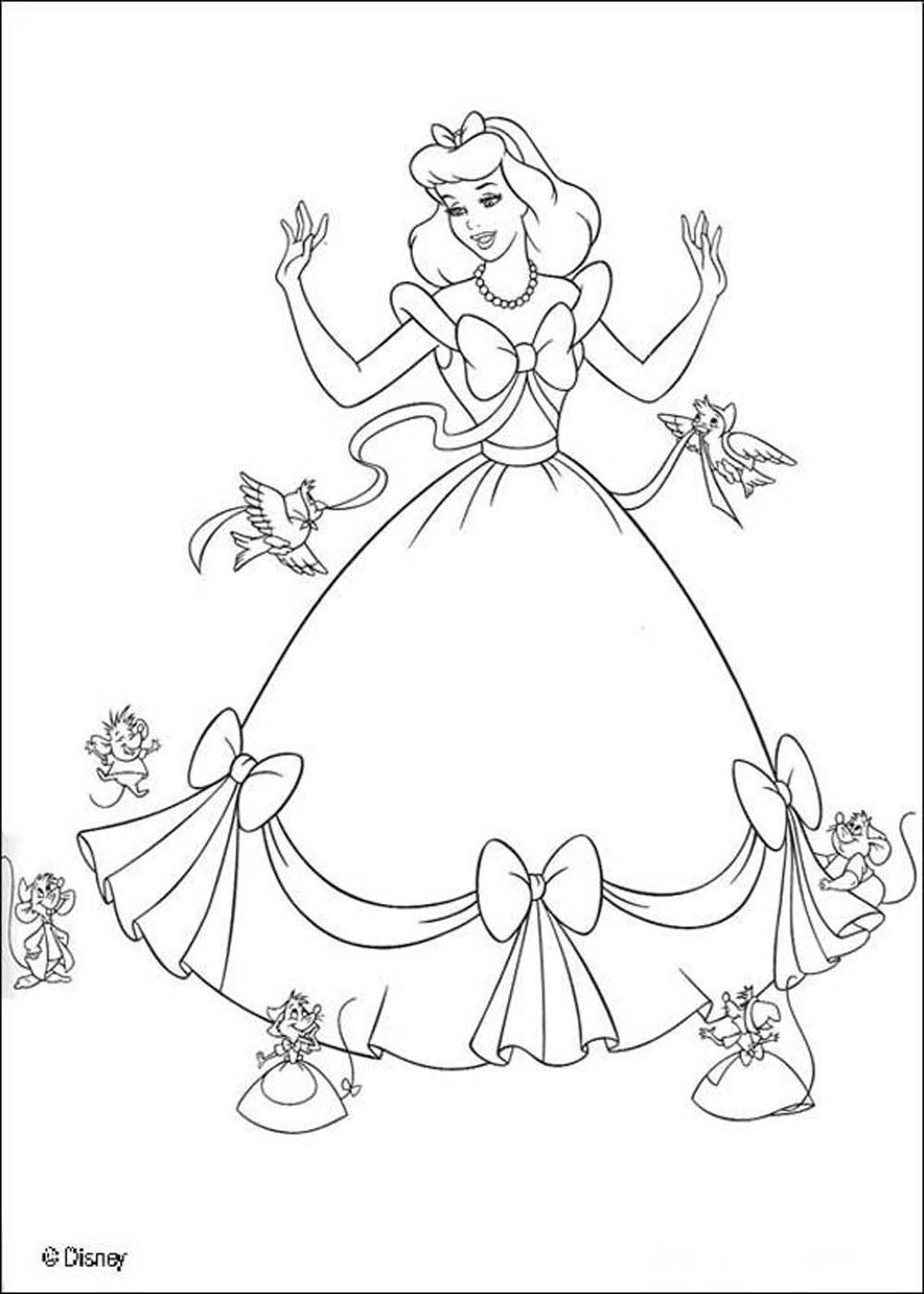 Coloring Videos For Kids
 Cinderella for children Cinderella Kids Coloring Pages