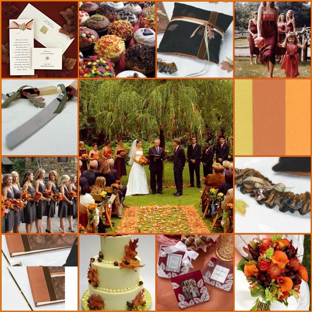 Colors For A Fall Wedding
 Wedding colors for fall review