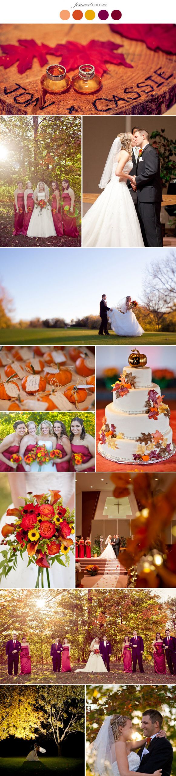Colors For A Fall Wedding
 Fall Wedding Colors 25 binations You ll Love BridalGuide