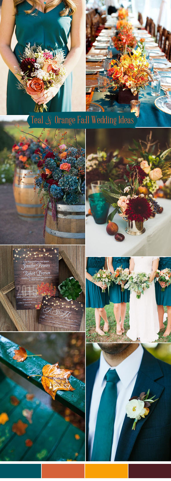 Colors For A Fall Wedding
 Ten Prettiest Shades of Blue for 2017 Wedding Color Ideas