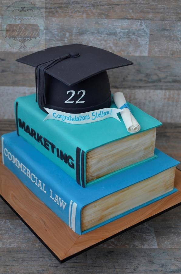 Combined Graduation Party Ideas
 Graduation cake Cake by designed by mani