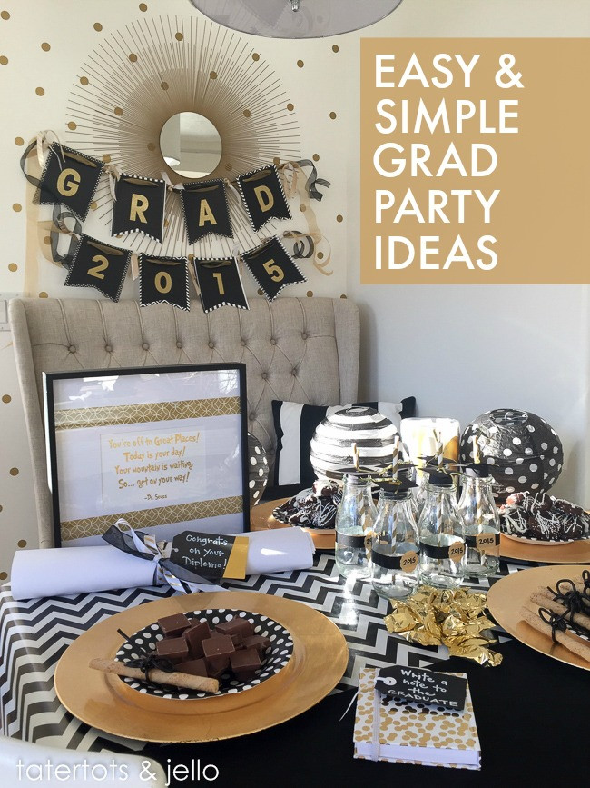 Combined Graduation Party Ideas
 More Graduation Party & Gift Ideas Tatertots and Jello