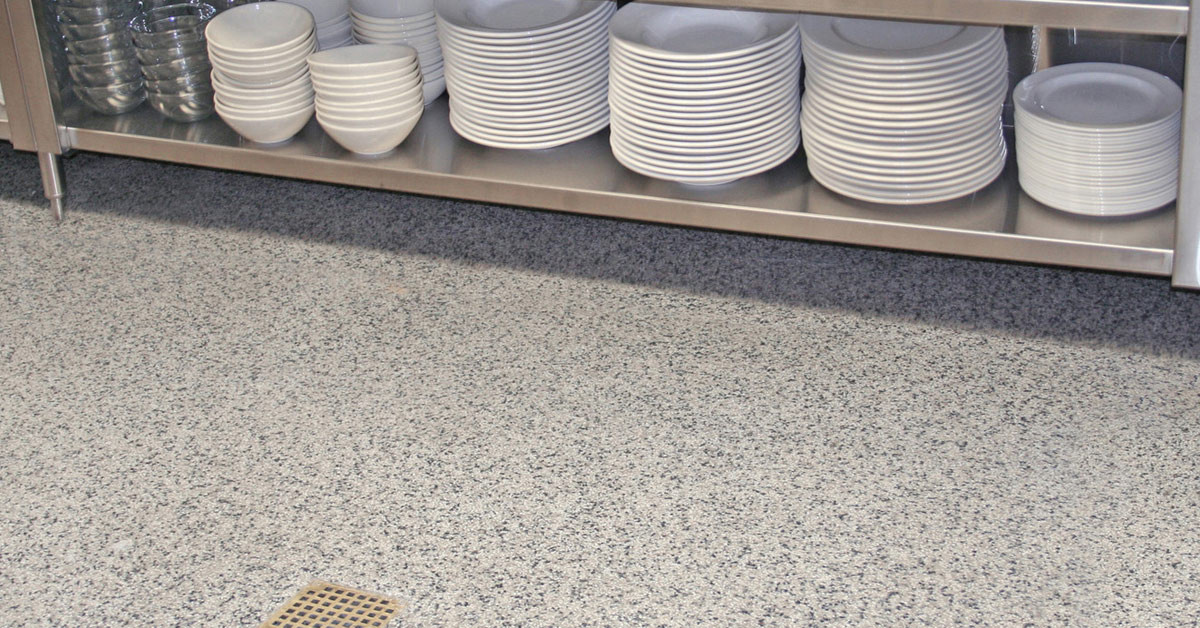 Commercial Kitchen Epoxy Floor Coatings
 Healthy & Hygienic merical Kitchen Restaurant Flooring