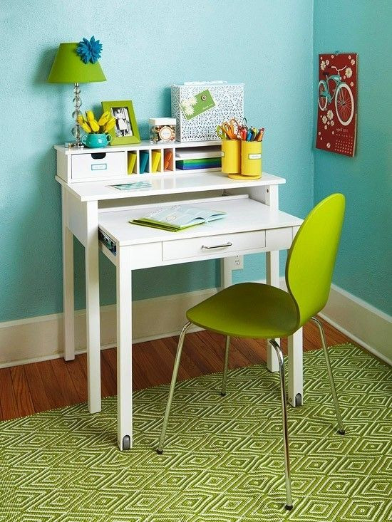Computer Desk For Small Bedroom
 Small Desk With Drawer Foter