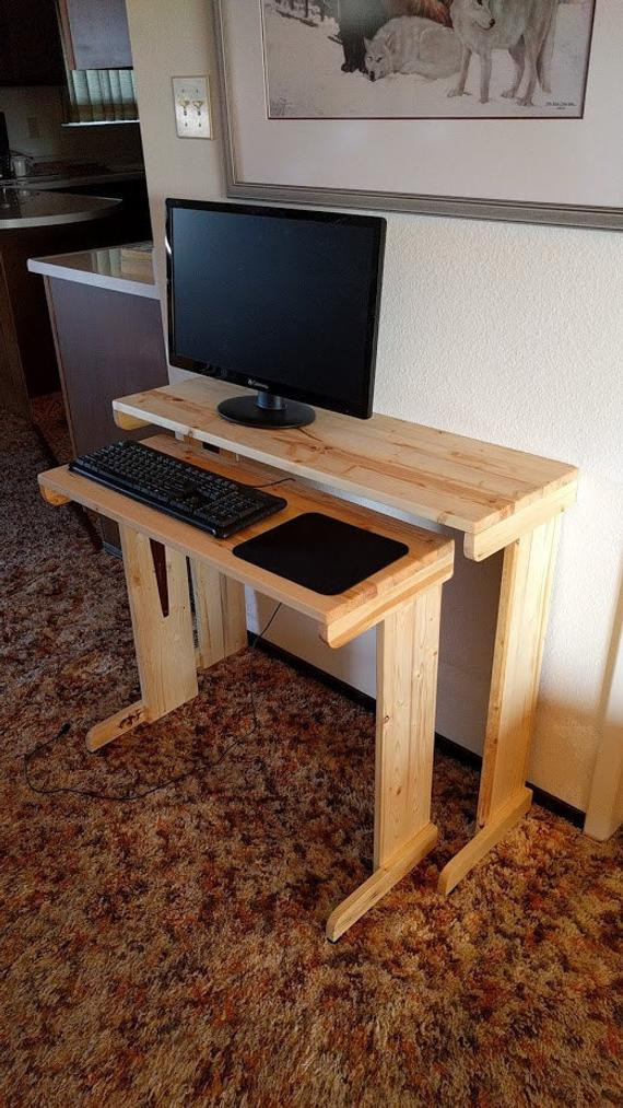 Computer Desk For Small Bedroom
 puter Desk Wood Desk Small Desk Nested Desk pact
