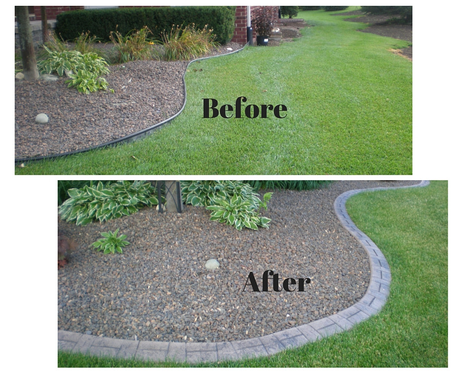 Concrete Landscape Edging Cost
 Custom Lawn Edging 545 Lawn Care Inc