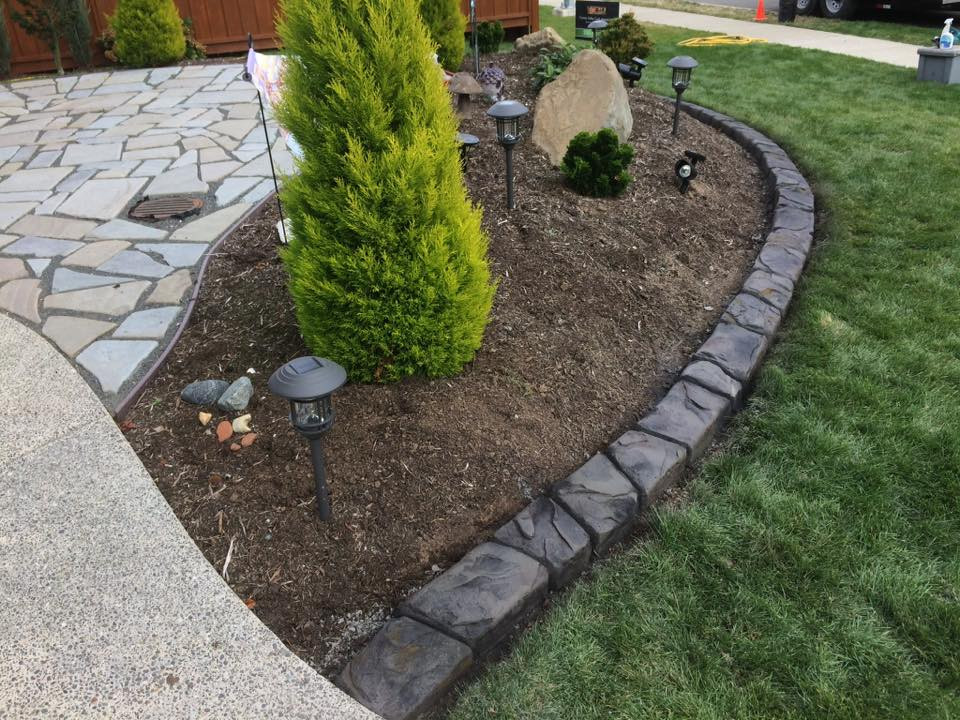 Concrete Landscape Edging Cost
 Brilliant Borders