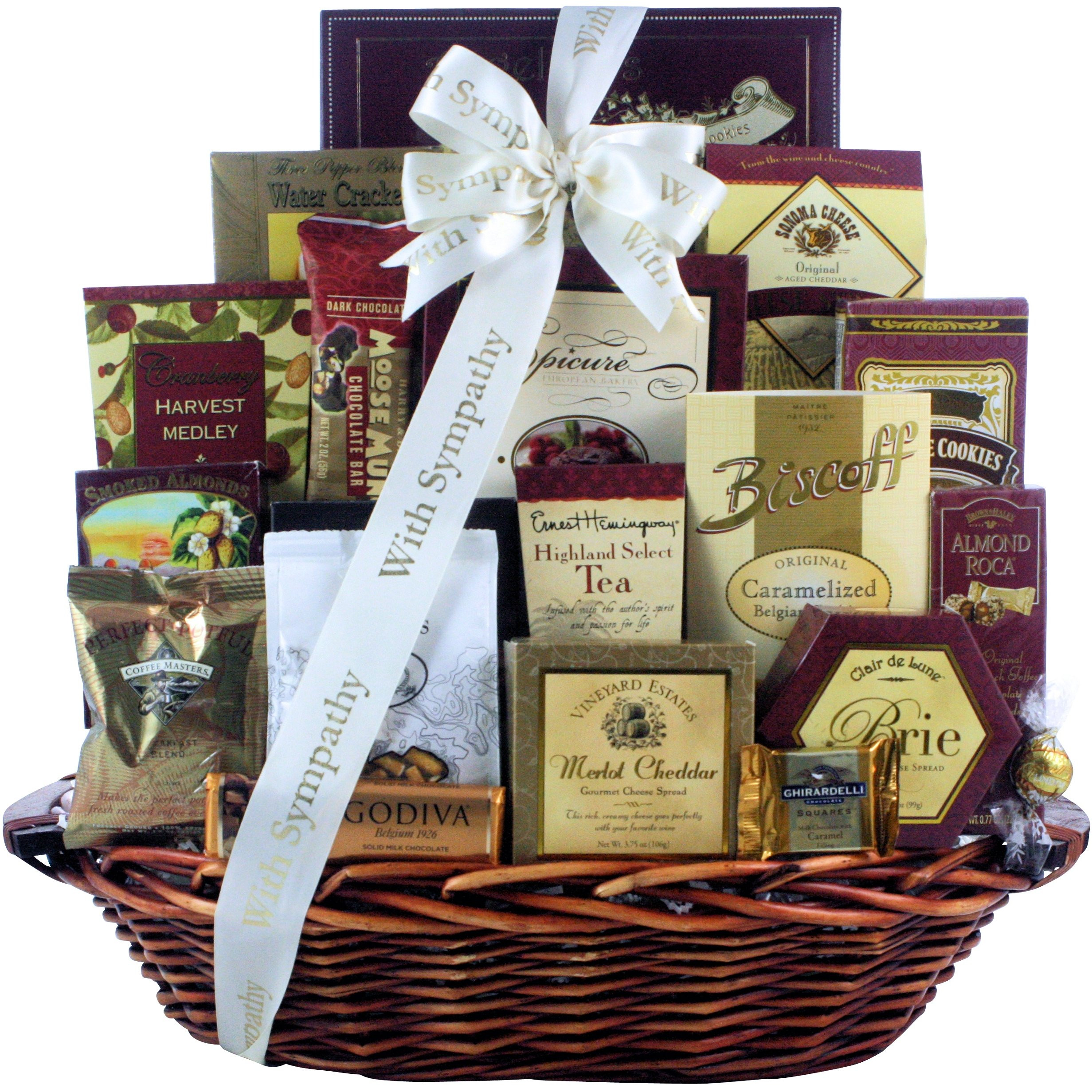 Condolences Gift Basket Ideas
 Amazon Sympathy Abundance Gourmet Fruit Basket Gift