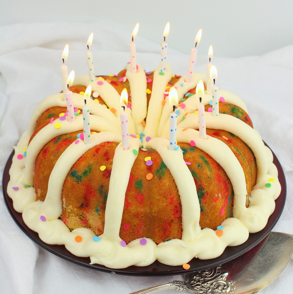 Confetti Birthday Cake
 Confetti Birthday Bundt Cake BundtBakers