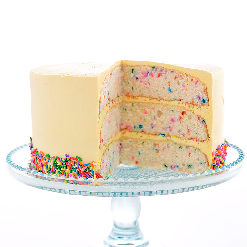 Confetti Birthday Cake
 Confetti Layer Cake