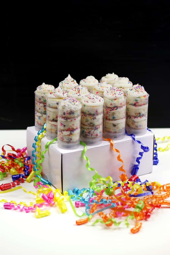 Confetti Birthday Cake
 Confetti Cake Push Pops Feast West