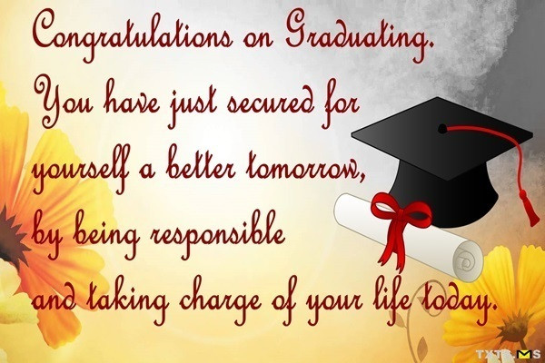 Congratulation Quotes For Graduation
 Congratulations Wishes for Graduation Day Quotes