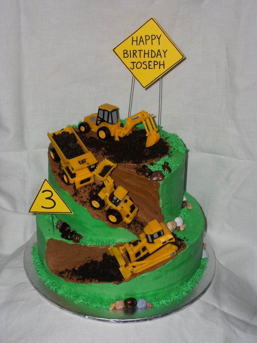 Construction Birthday Cakes
 Construction Cake CakeCentral