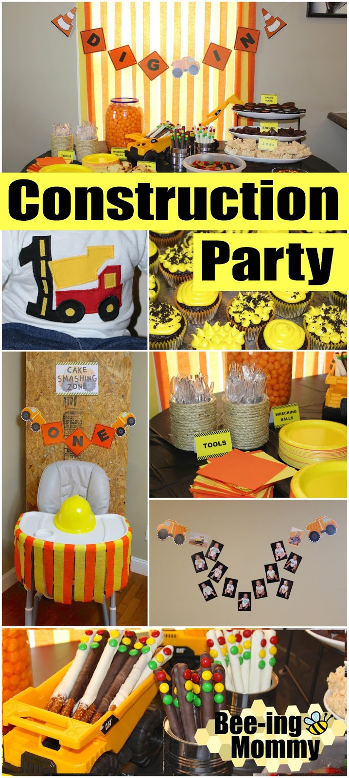 Construction Birthday Decorations
 Construction Birthday Party