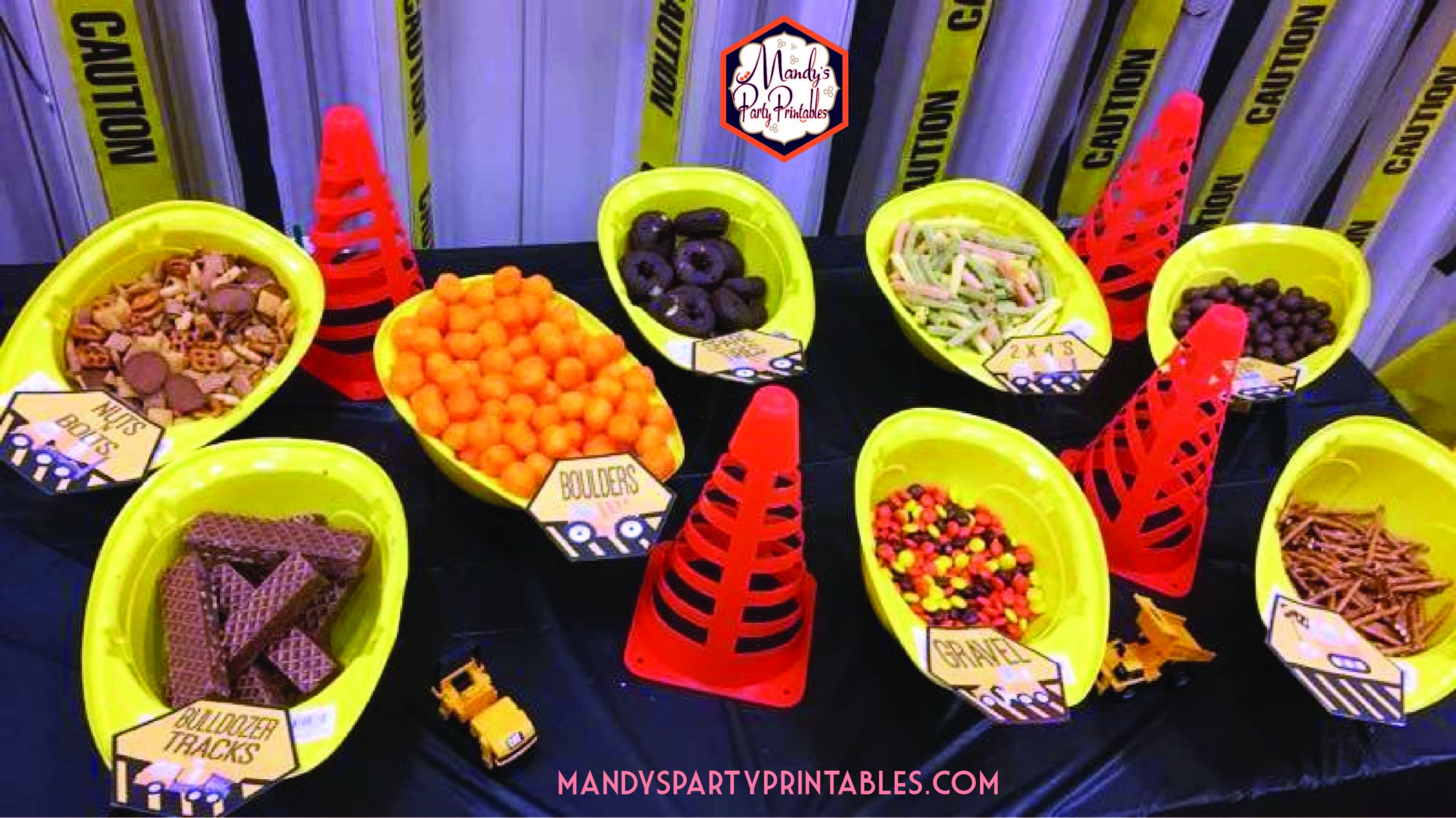 Construction Themed Birthday Party Food Ideas
 Free Construction Party Printables
