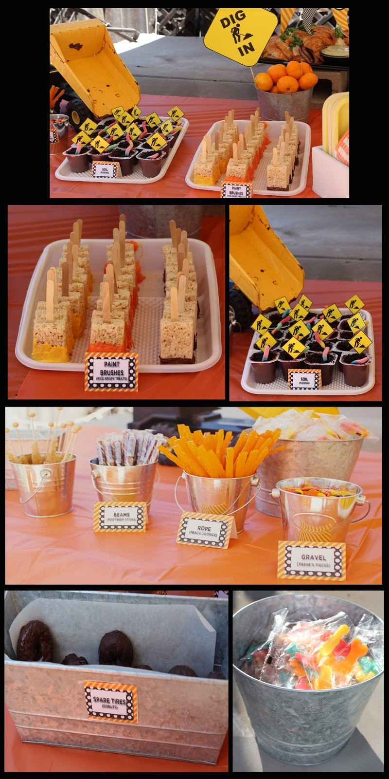 Construction Themed Birthday Party Food Ideas
 What a Ride Jadon s Construction Themed 3rd Birthday Party