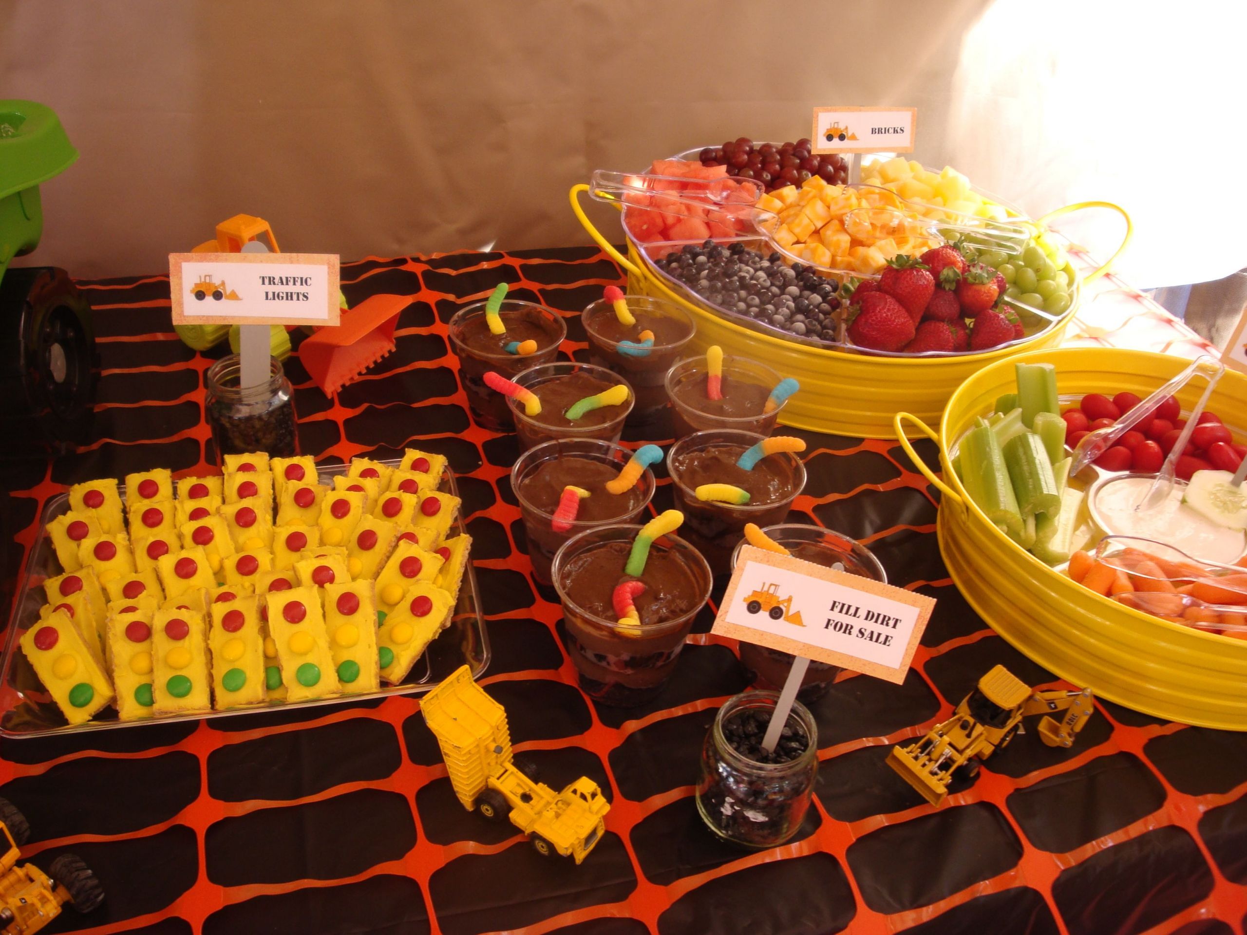 Construction Themed Birthday Party Food Ideas
 Pin by Charlie Perrell on Partayy Ideas
