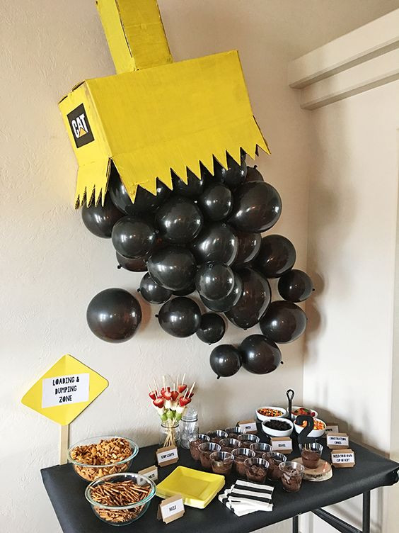 Construction Themed Birthday Party Food Ideas
 21 Awesome Construction Birthday Party Ideas Pretty My Party