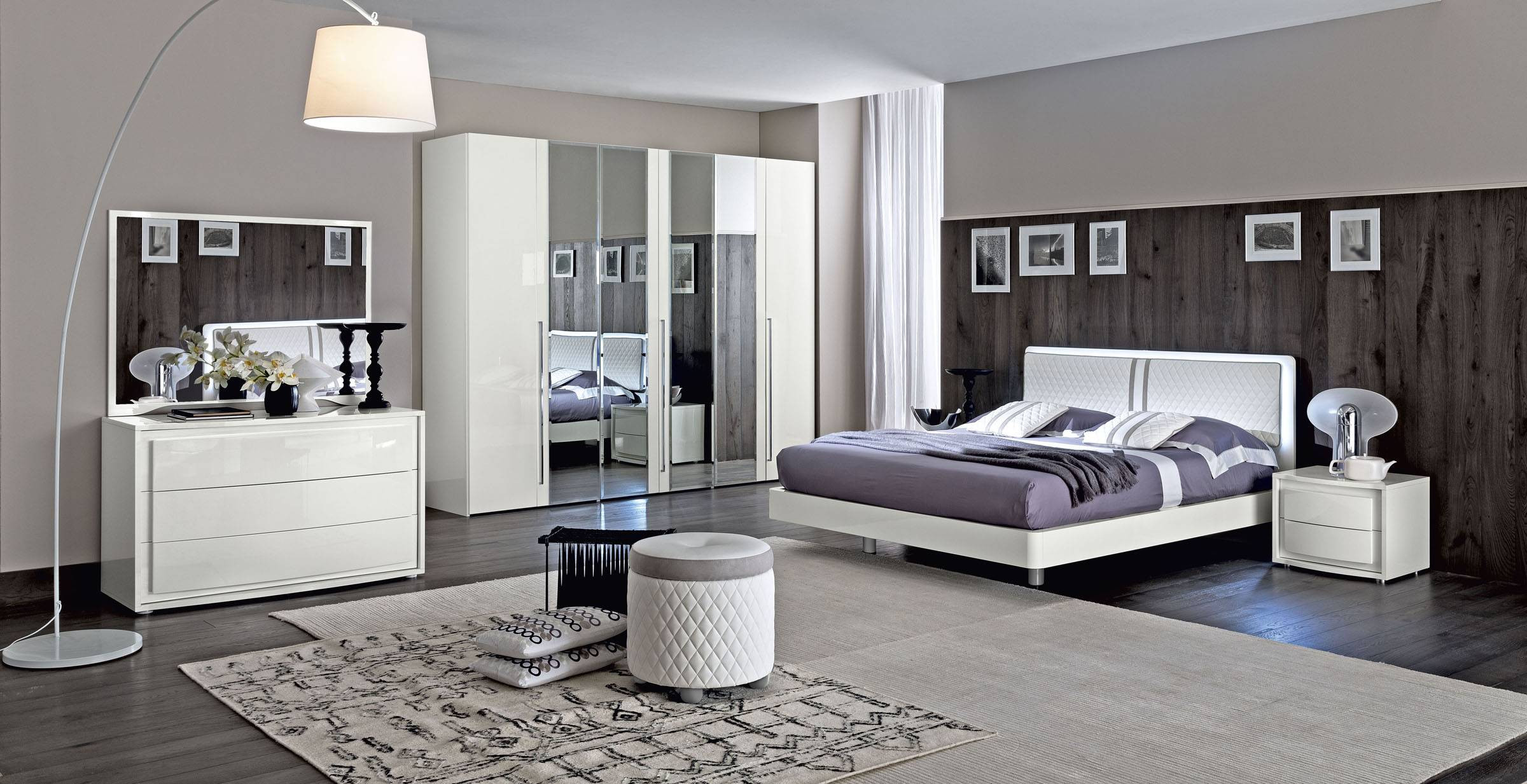 Contemporary Master Bedroom
 Made in Italy Wood Modern Contemporary Master Beds Tempe