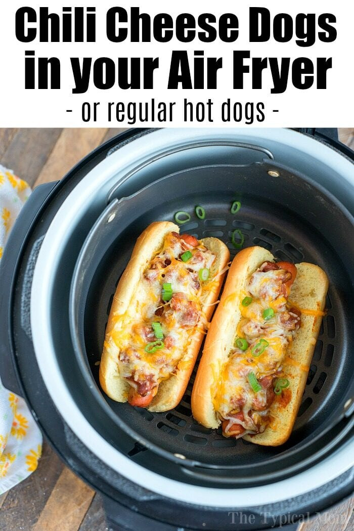 Cook Hot Dogs In Air Fryer
 Air Fryer Hot Dogs or Chili Dogs Ninja Foodi Hot Dogs