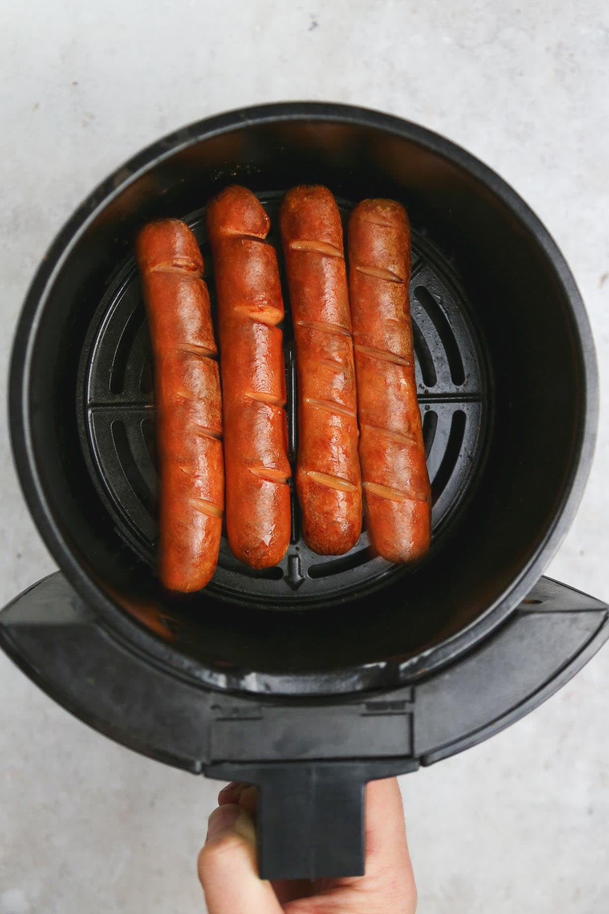 Cook Hot Dogs In Air Fryer
 Crunchy Air Fryer Hot Dogs Little Sunny Kitchen