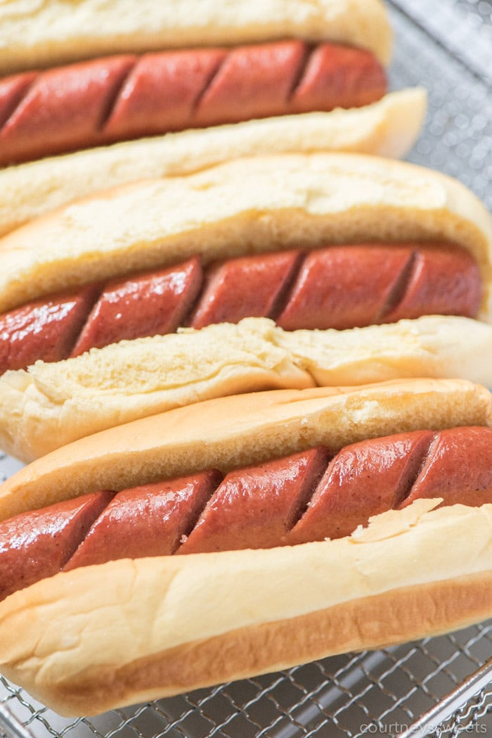 Cook Hot Dogs In Air Fryer
 Air Fryer Hot Dogs Courtney s Sweets