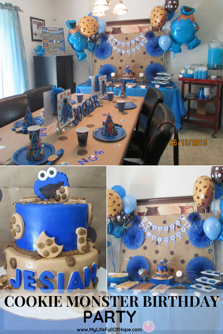 Cookie Monster Birthday Party Ideas
 Cookie Monster Birthday Party Ideas