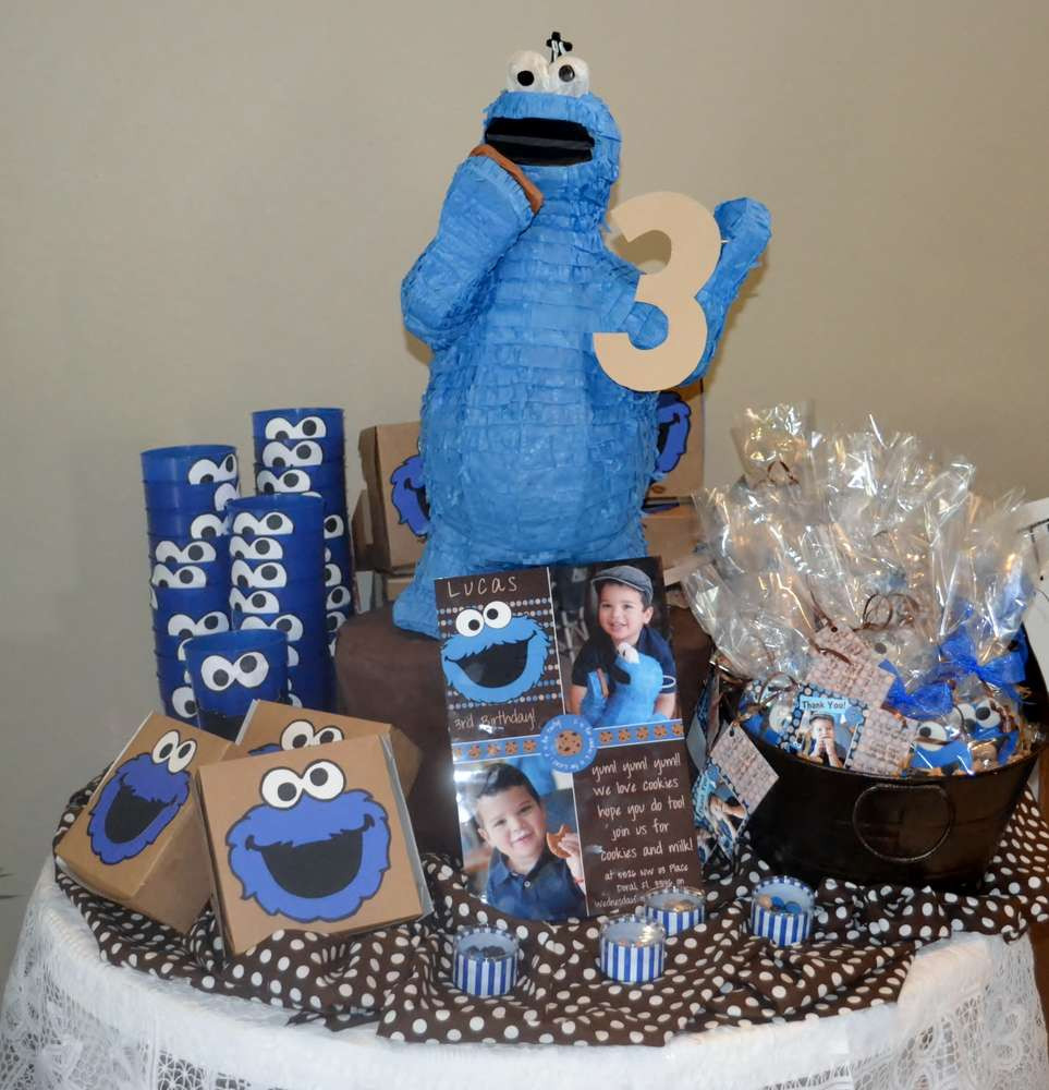 Cookie Monster Birthday Party Ideas
 Cookie Monster Birthday Party Ideas