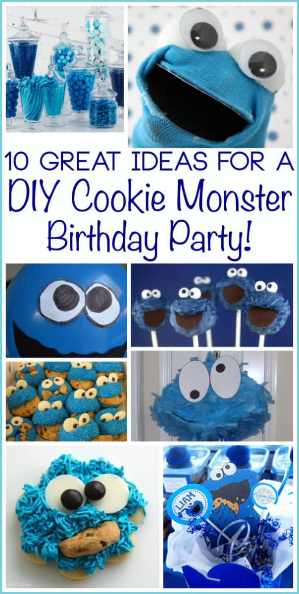 Cookie Monster Birthday Party Ideas
 Cookie Monster Party Ideas for an Impressive DIY Birthday