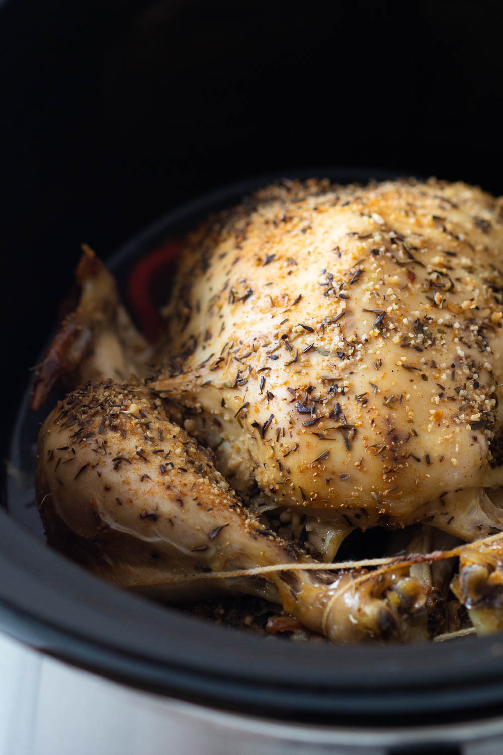 Cooking A Whole Chicken In A Crock Pot
 Crock Pot Whole Chicken Green Healthy Cooking