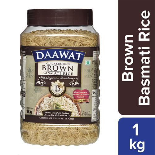 Cooking Brown Basmati Rice
 Buy Daawat Basmati Rice Brown Quick Cooking 1 Kg Jar