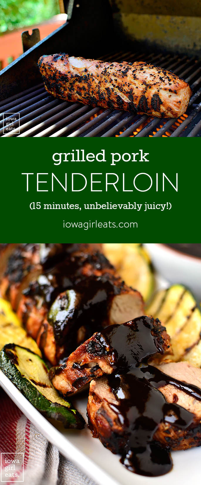 Cooking Pork Loin On Grill
 Unbelievably Juicy Grilled Pork Tenderloin Easy