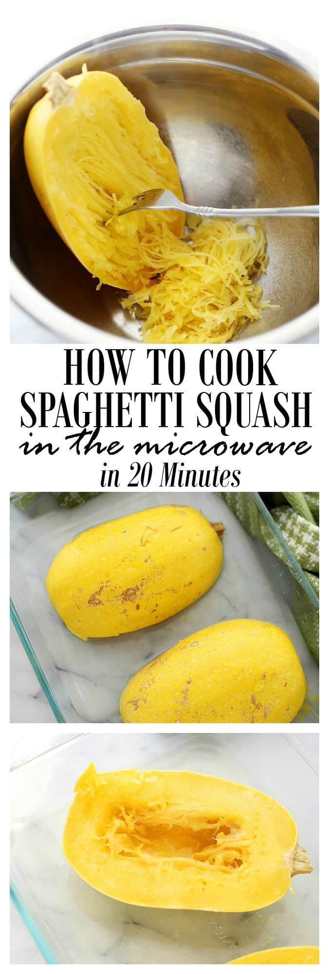 Cooking Spaghetti In Microwave
 Mediterranean Spaghetti Squash Boats