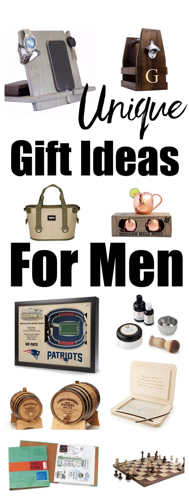 Cool Christmas Gift Ideas Men
 Unique Gift Ideas for Men Christmas t ideas for men