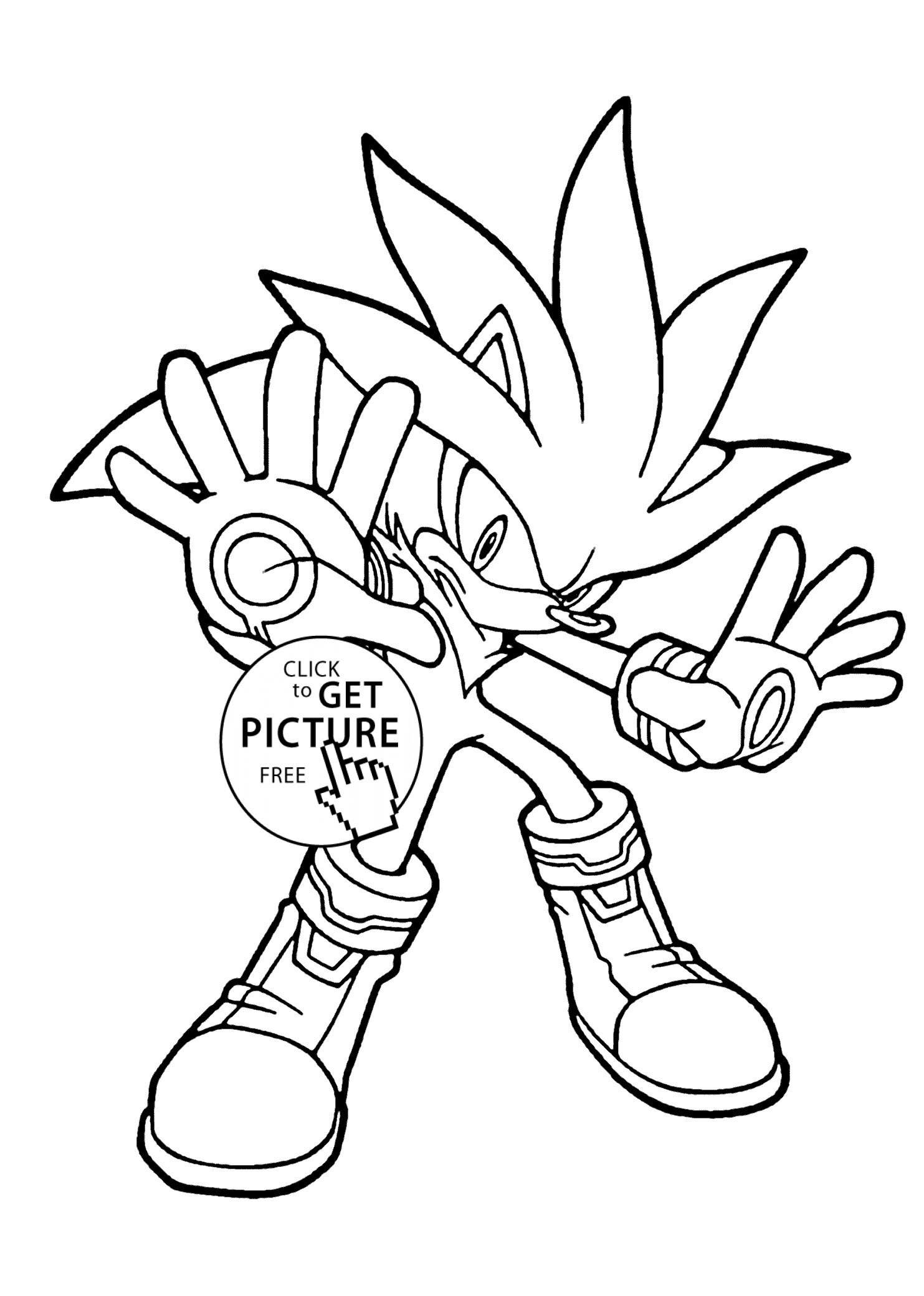 Cool Coloring Pages For Kids
 Cool Sonic coloring pages for kids printable free