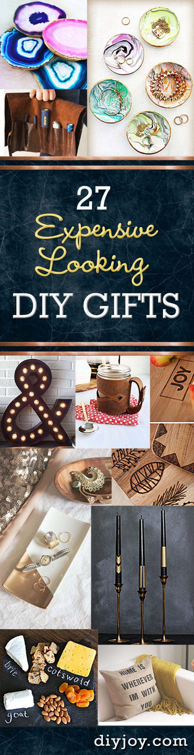 Cool DIY Christmas Gifts
 27 Expensive Looking Inexpensive DIY Gifts