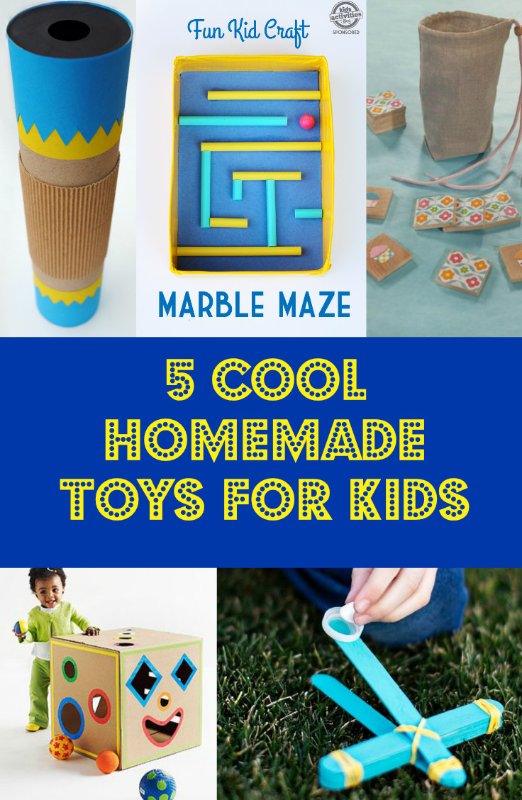 Cool DIY For Kids
 5 Cool Homemade Toys For Kids
