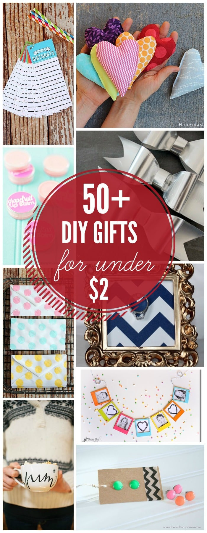 Cool DIY Gifts
 DIY Gifts Under $2