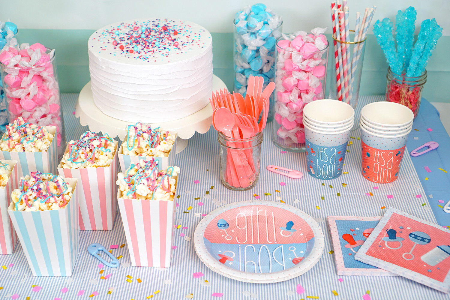 Cool Gender Reveal Party Ideas
 Gender Reveal Party Ideas Happiness is Homemade