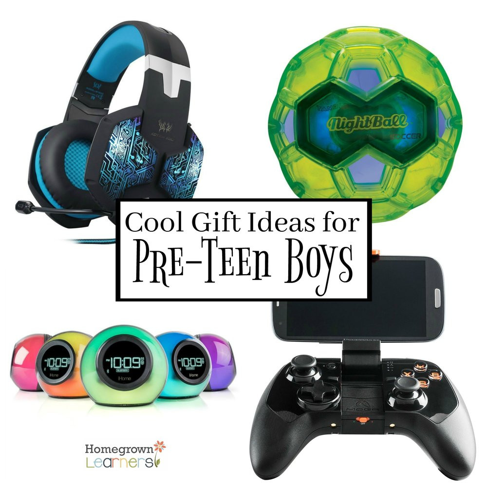 Cool Gift Ideas For Boys
 Cool Gift Ideas for Pre Teen Boys — Homegrown Learners
