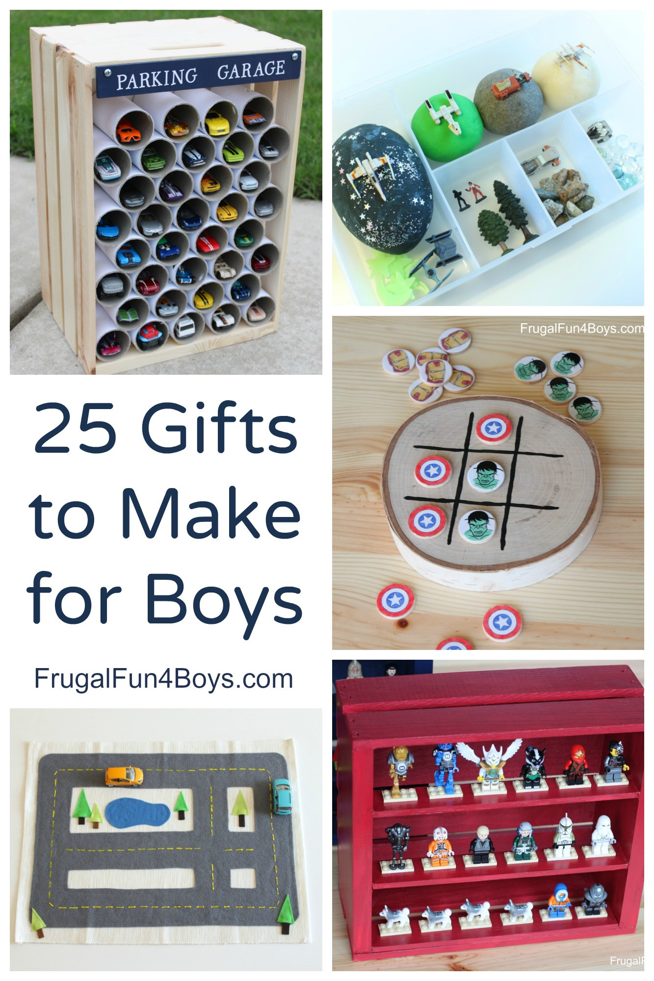 Cool Gift Ideas For Boys
 25 More Homemade Gifts to Make for Boys Frugal Fun For