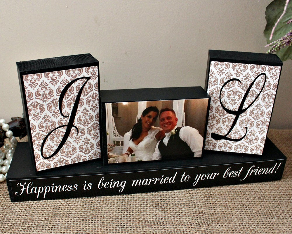 Cool Gift Ideas For Couples
 Personalized Unique Wedding Gift for Couples by TimelessNotion