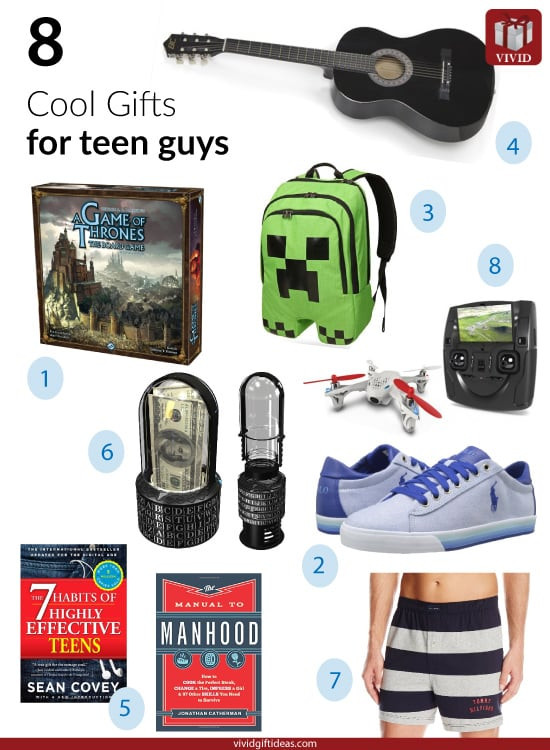 Cool Gift Ideas For Teen Boys
 8 Cool Gifts for Teenage Guys