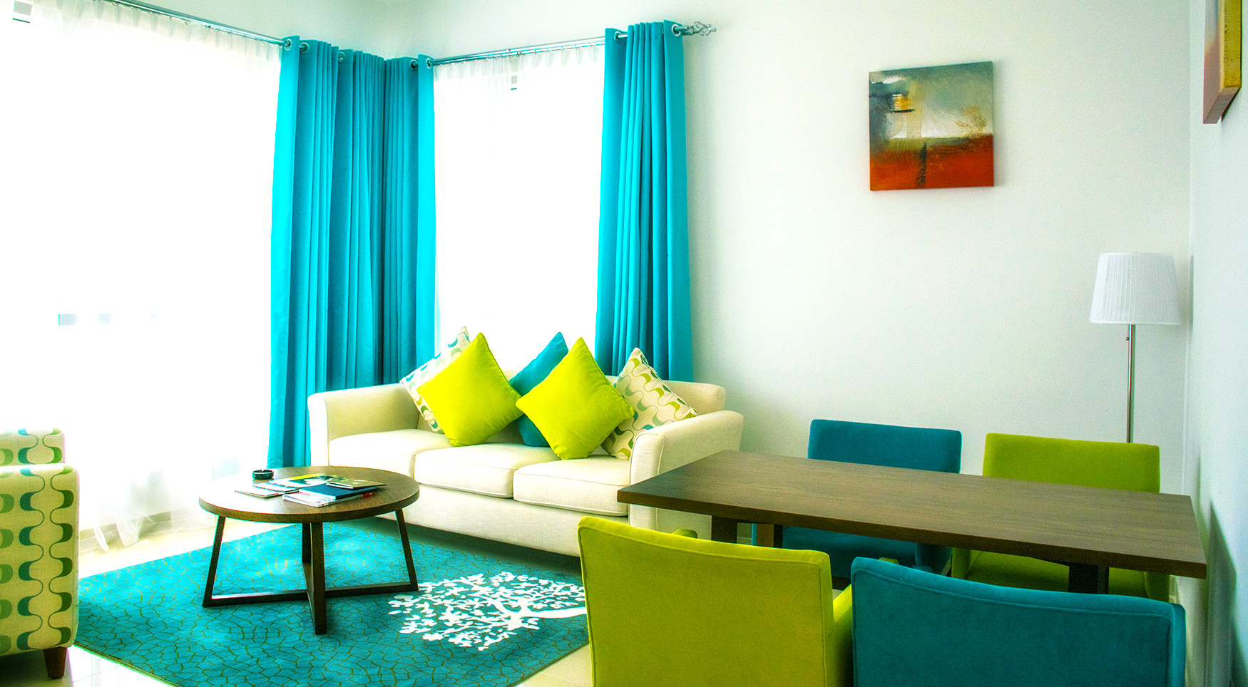 Cool Living Room Colors
 Cool Color Scheme Theory for Home Decoration