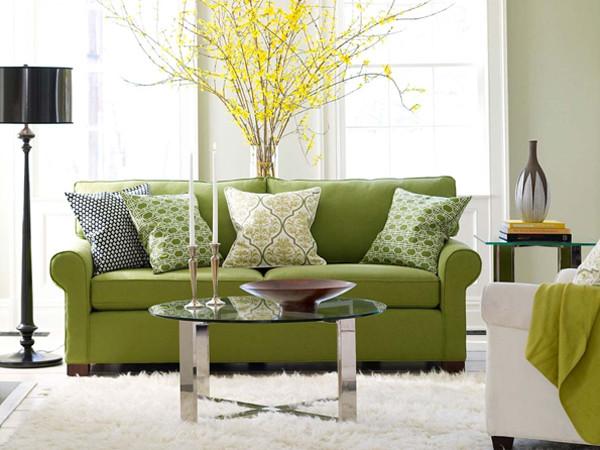 Cool Living Room Colors
 Cool Green Living Room Design Ideas