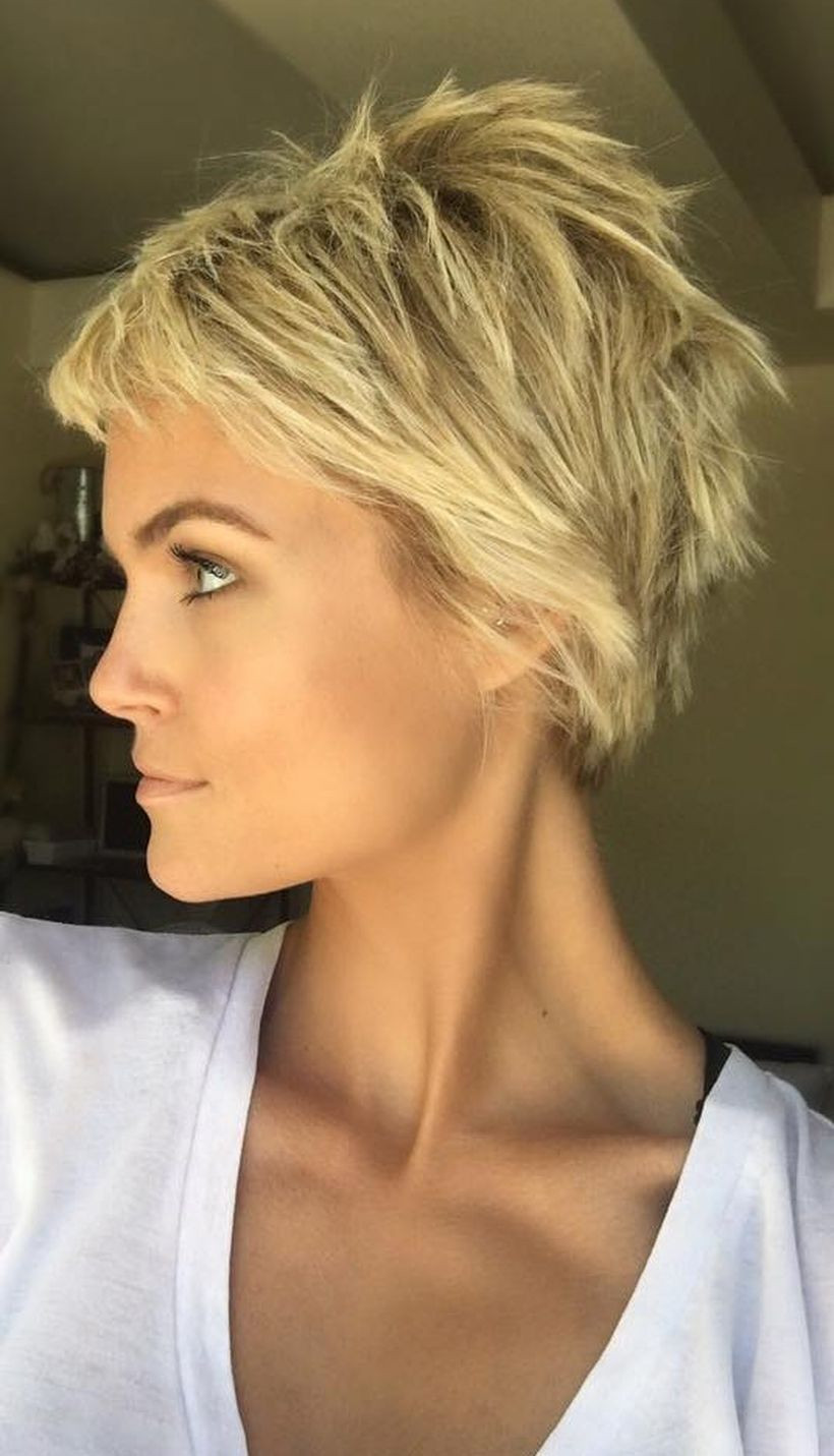 Cool Short Hairstyle
 Cool short pixie blonde hairstyle ideas 3 Fashion Best