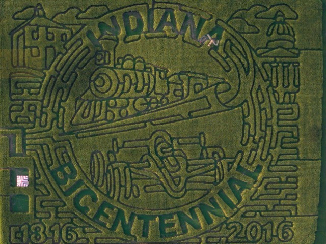 Corn Maze Indiana
 Corn mazes in Indiana Sign of fall Corn mazes opening
