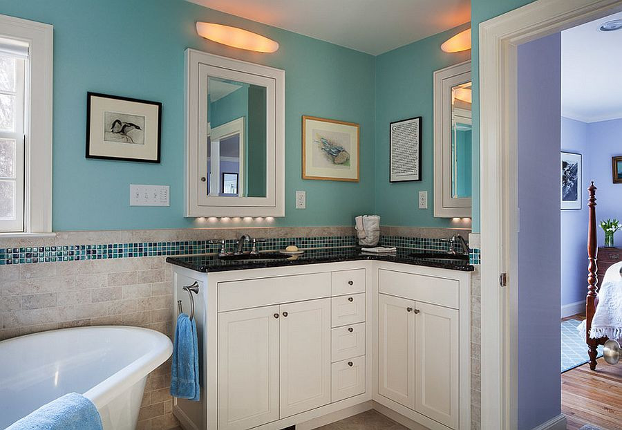 Corner Bathroom Vanity
 30 Creative Ideas to Transform Boring Bathroom Corners