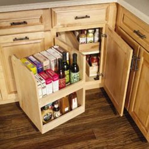 Corner Kitchen Cabinet Organizers
 How To Organize Deep Corner Kitchen Cabinets 5 Tips For